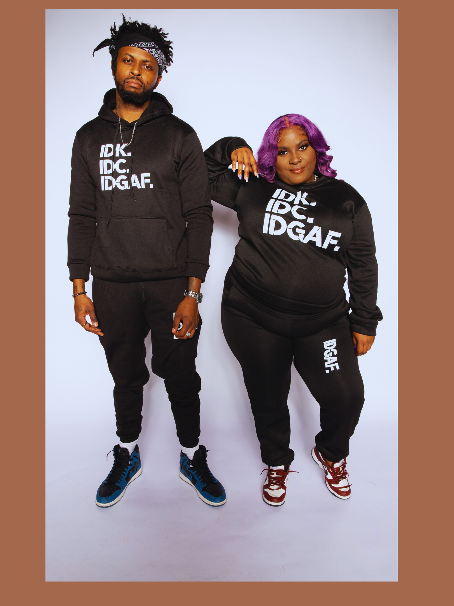 Who care's Unisex Neck Sweatshirt suit