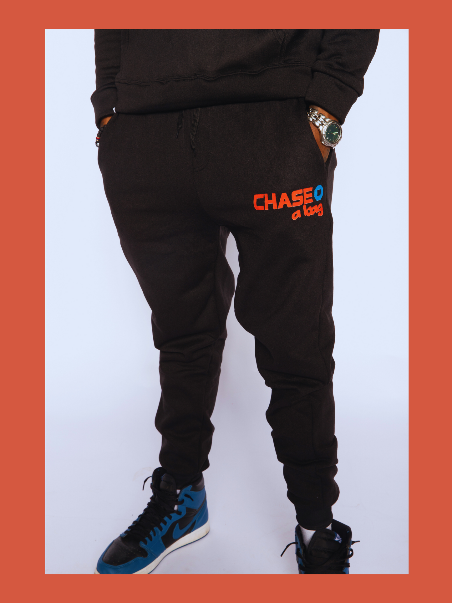 Chasing Money Hooded Long Suit