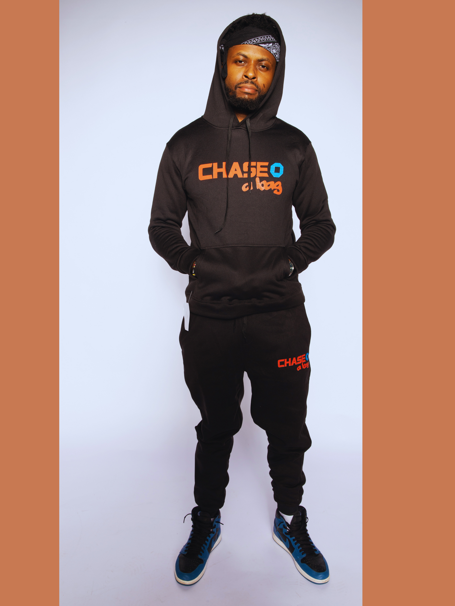 Chasing Money Hooded Long Suit